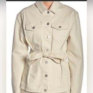 Sanctuary Denim Safari Belted Jean Jacket - Like New